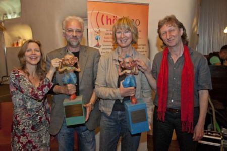 Preisträger mit Rüdi und den Veranstaltern