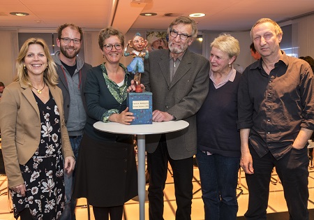 Die Jury 2019, die Preisträgerin und die Hörkino Veranstalter