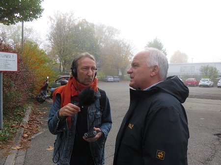 Charly Kowalczyk im Gespräch mit Klaus Freudenberger von der Diakonie Kork